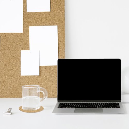 10 PCS Self-Adhesive Cork Sheets, 0.03 Inches Thick Small Board Roll Tiles Fabric Corks for Coasters, Wall, Wedding Party, DIY Crafts Decorations (11.69×8.26 Inches) (11.8x8.26 in)