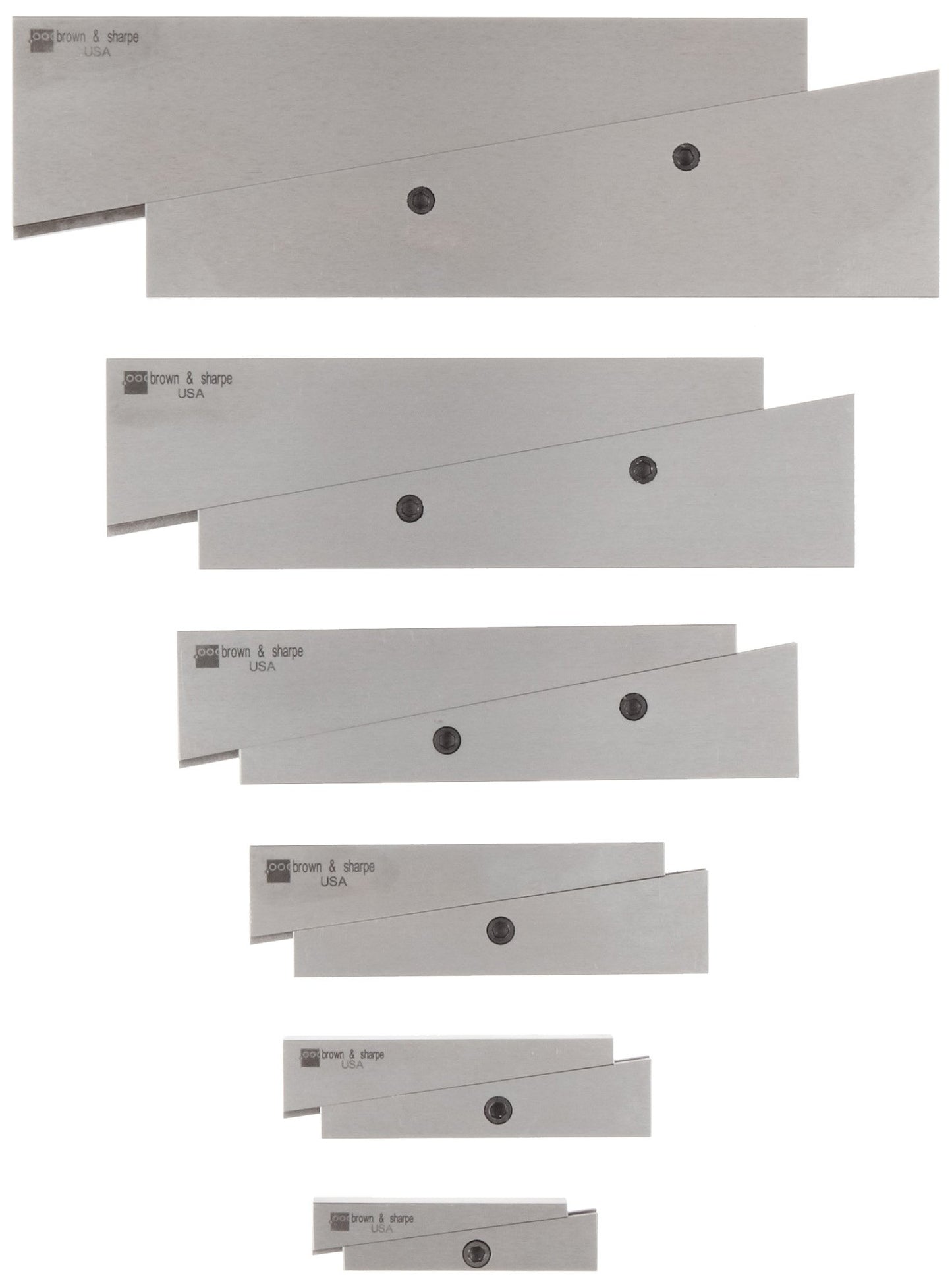 Brown & Sharpe 599-673-20 Adjustable Parallel Set