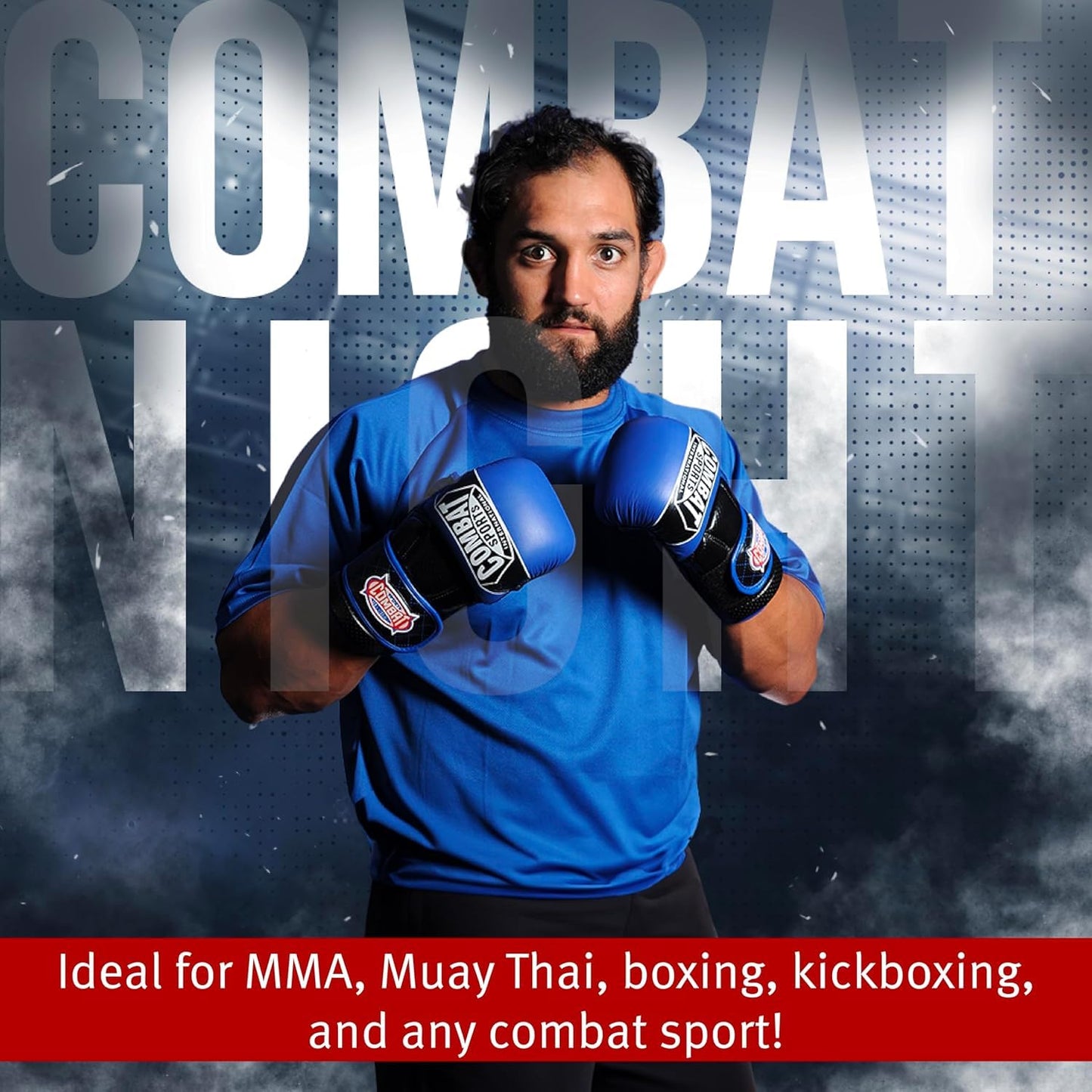 Combat Sports Max Strike MMA Training Gloves, Open Palm Fingerless Gloves for MMA, Muay Thai, and Kickboxing (Red, Large)