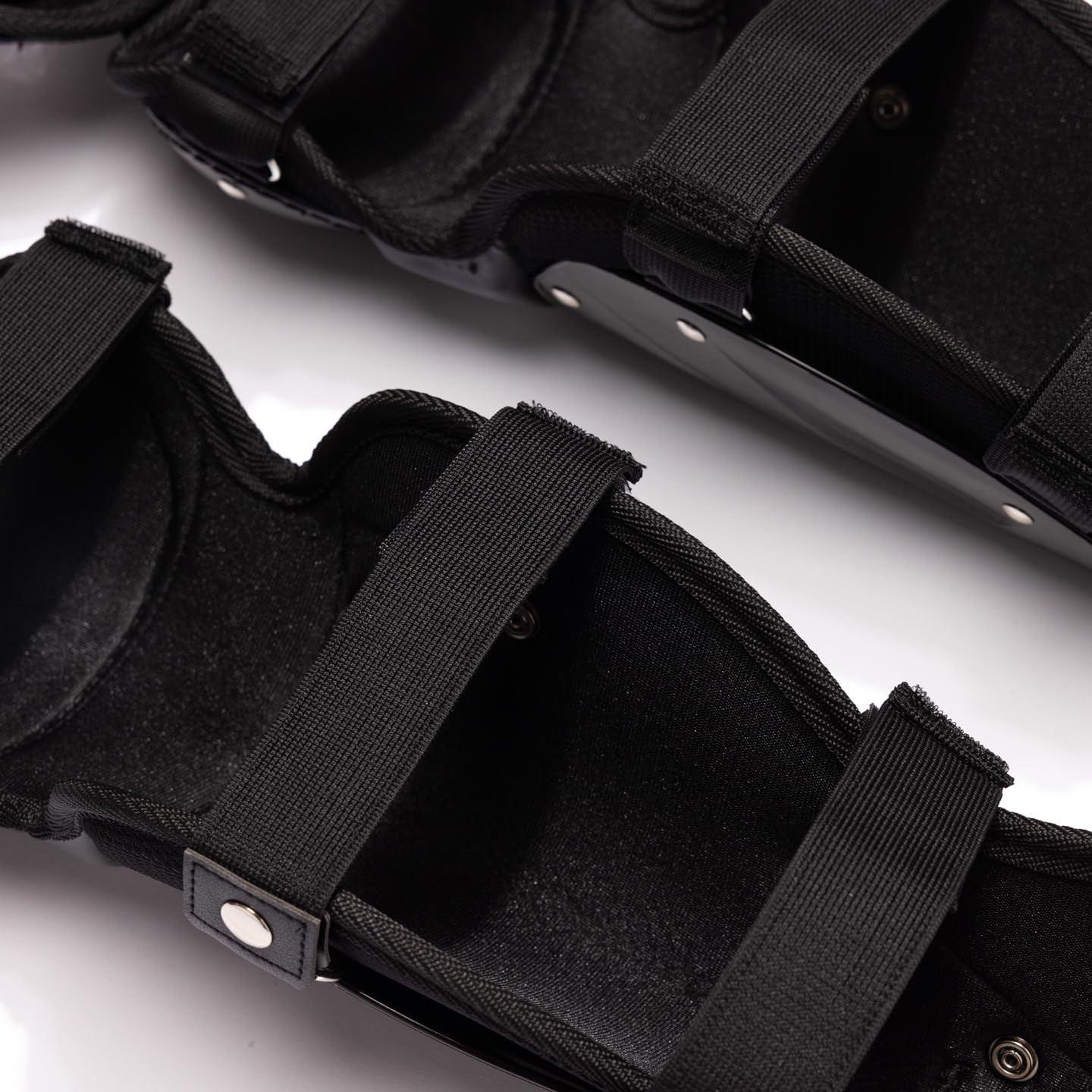 VELO-CITY Elastifast Catcher's Leg Guards (12")- Youth Baseball 7-12