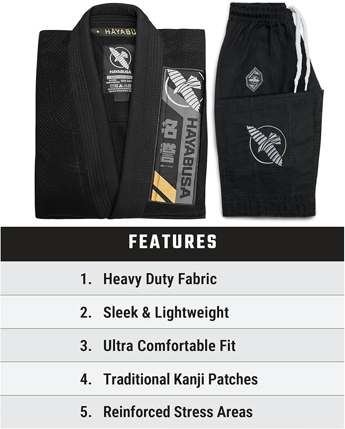 Hayabusa Ascend Lightweight Jiu Jitsu Gi Kids