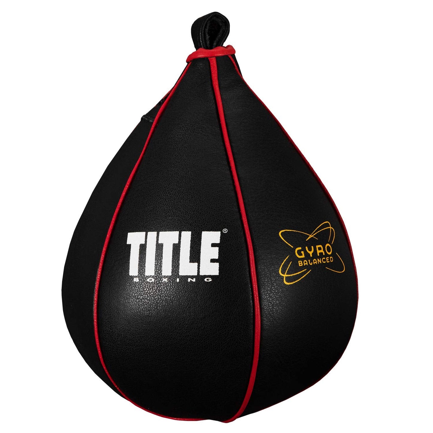TITLE Boxing Gyro Balanced Speed Bags, Black, Small