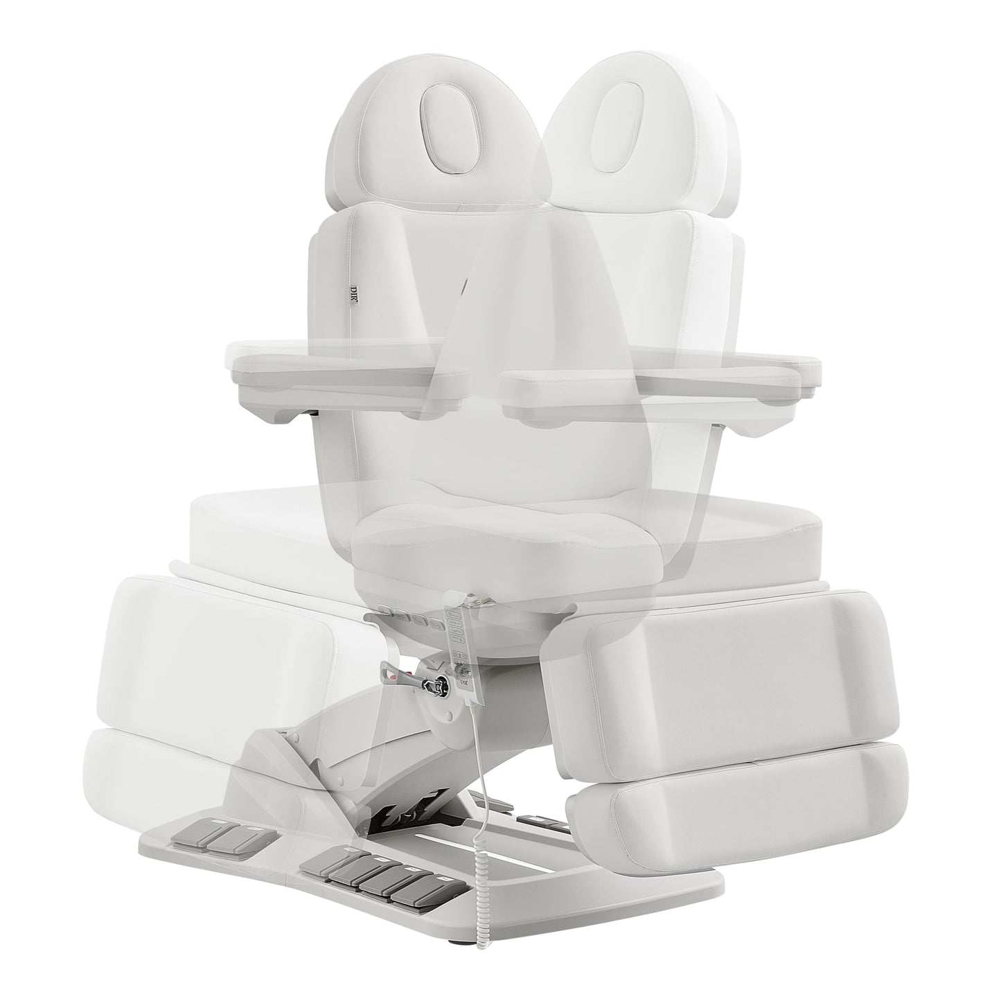 Beauty Spa Medical Treatment Chair 4 Motor Electrical Facial Medical Spa Tables with Rotating Seat AURORA