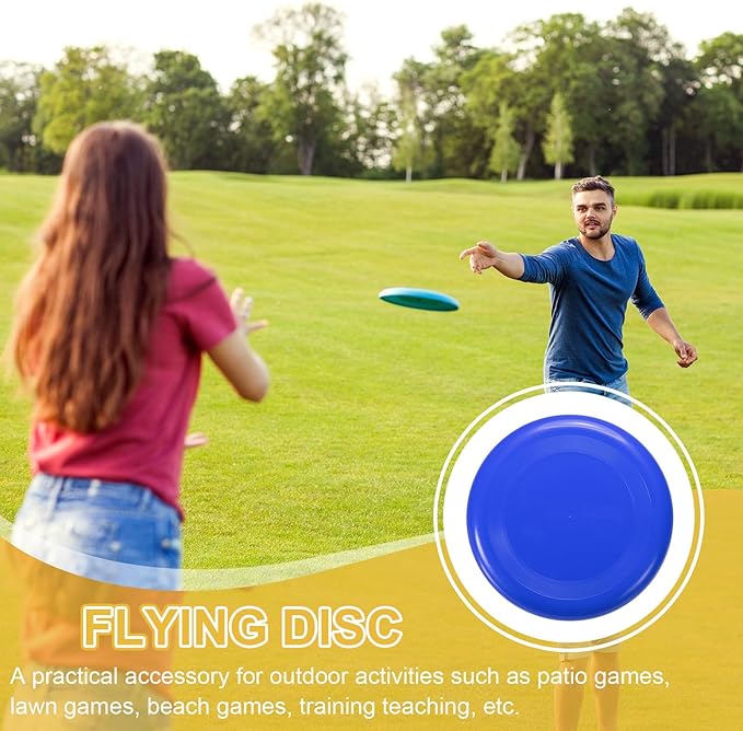 PATIKIL Flying Disc, Plastic Flying Disk Flyer for Outdoor Sports Training Playing Lawn Game