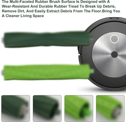 JoyBros Replacement Roller Brushes/Debris Extractor Compatible for iRobot Roomba 705 405 E5 E6 i1 i1+ i7 i7+ i7 i6 i6+ i3 i3+ i4 i4+ i8 i8 j7 j8 j9 10 max Plus 4 Sets
