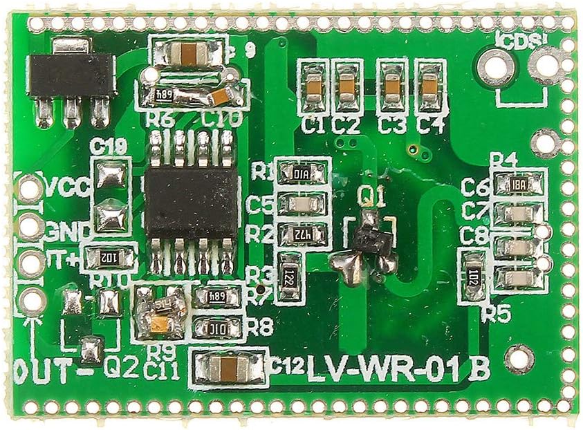 LV-WR-01B 5v) Taidacent Microwave Radar Sensor Module Human Induction Module Smart Sensor Detector Smart Motion Sensor
