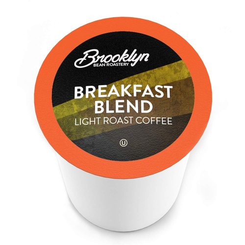 Brooklyn Beans Light Roast Coffee Pods - Gourmet Flavor for 2.0 Keurig Brewers | 72 Count