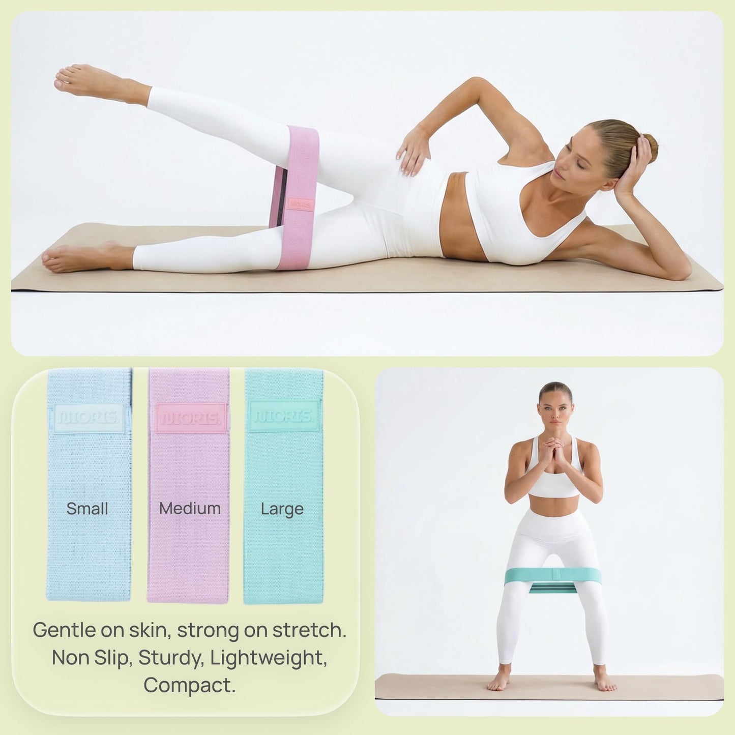 Nioris Essential Pilates Equipment Kit – Complete Home Workout Set with Pilates Ring, Pilates Ball, Resistance Bands, Ankle Weights, Sliding Discs & Grip Socks – Guided Full Body Workout Video
