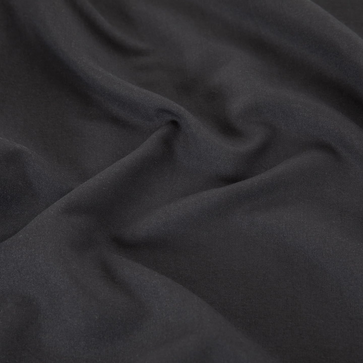 Twin Flat Sheet Only，66x96Inch Black - Ultra Soft Breathable Brushed Microfiber Top Sheet - Hotel Quality & Wrinkle-Free - Shrinkage, Fade Resistant - Easy Care Twin Sheets