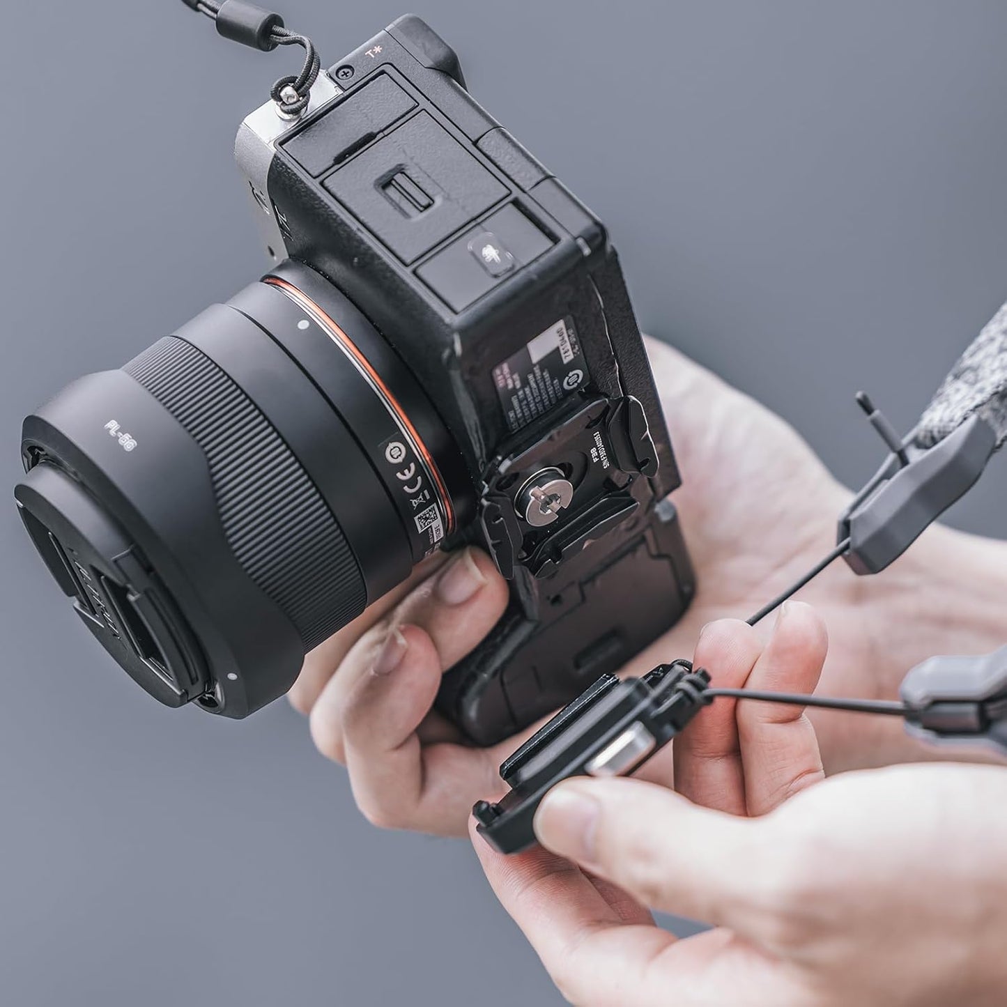 FALCAM F38 V2,Compatible -3301 Quick Release Plate with Arca Swiss, Anti-Slip Plate for DSLR/Mirroless Camera