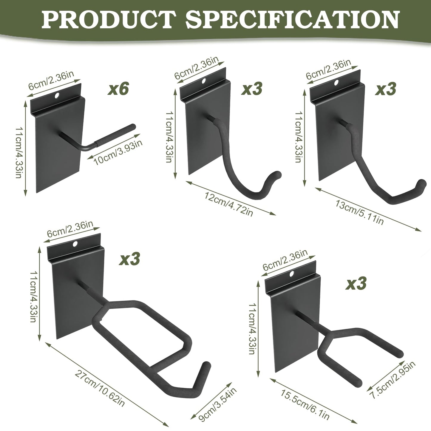 Gun Wall Mount Display Heavy Duty Adjustable Indoor Gun Rack Wall Rack Storage System Suitable for Rifles Storage Modular Firearms Gun Wall Gear Accessories Organizer for Helmet Vest Belt Police Gear
