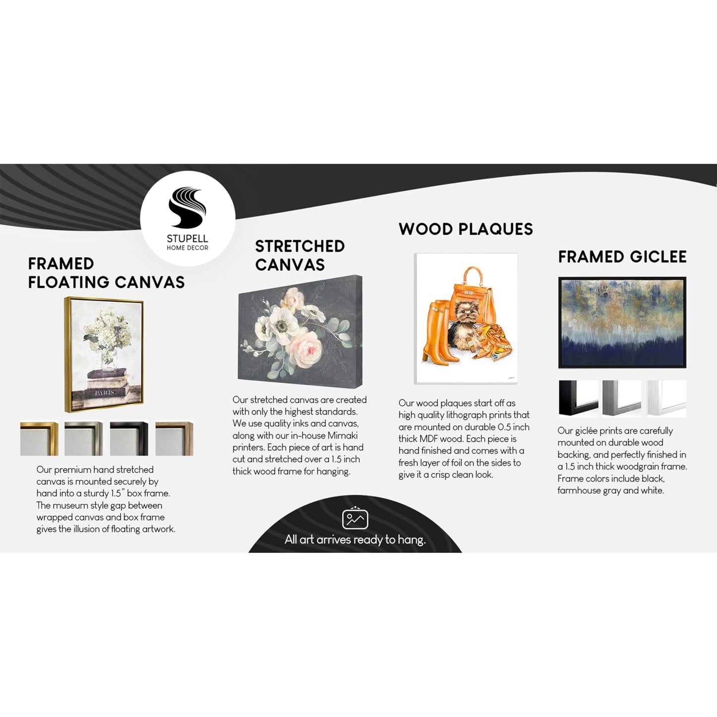 Stupell Industries 'Sheep & Lamb Family Farm', Framed Giclee Art, Black, 20 x 16 Inches, Easy to Hang and Sturdy, Made in USA, by Sara Baker