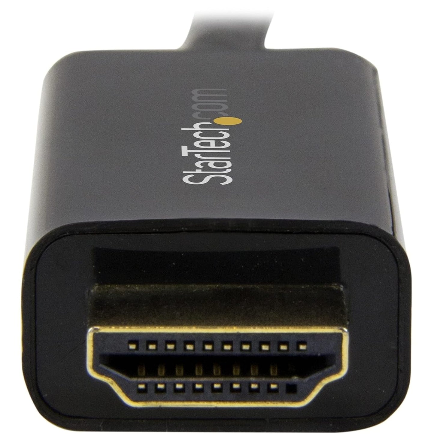 5 (15 4K 30Hz StarTech.com Mini DisplayPort to HDMI Adapter Cable - mDP to HDMI Adapter with Built-in Cable - Black - m