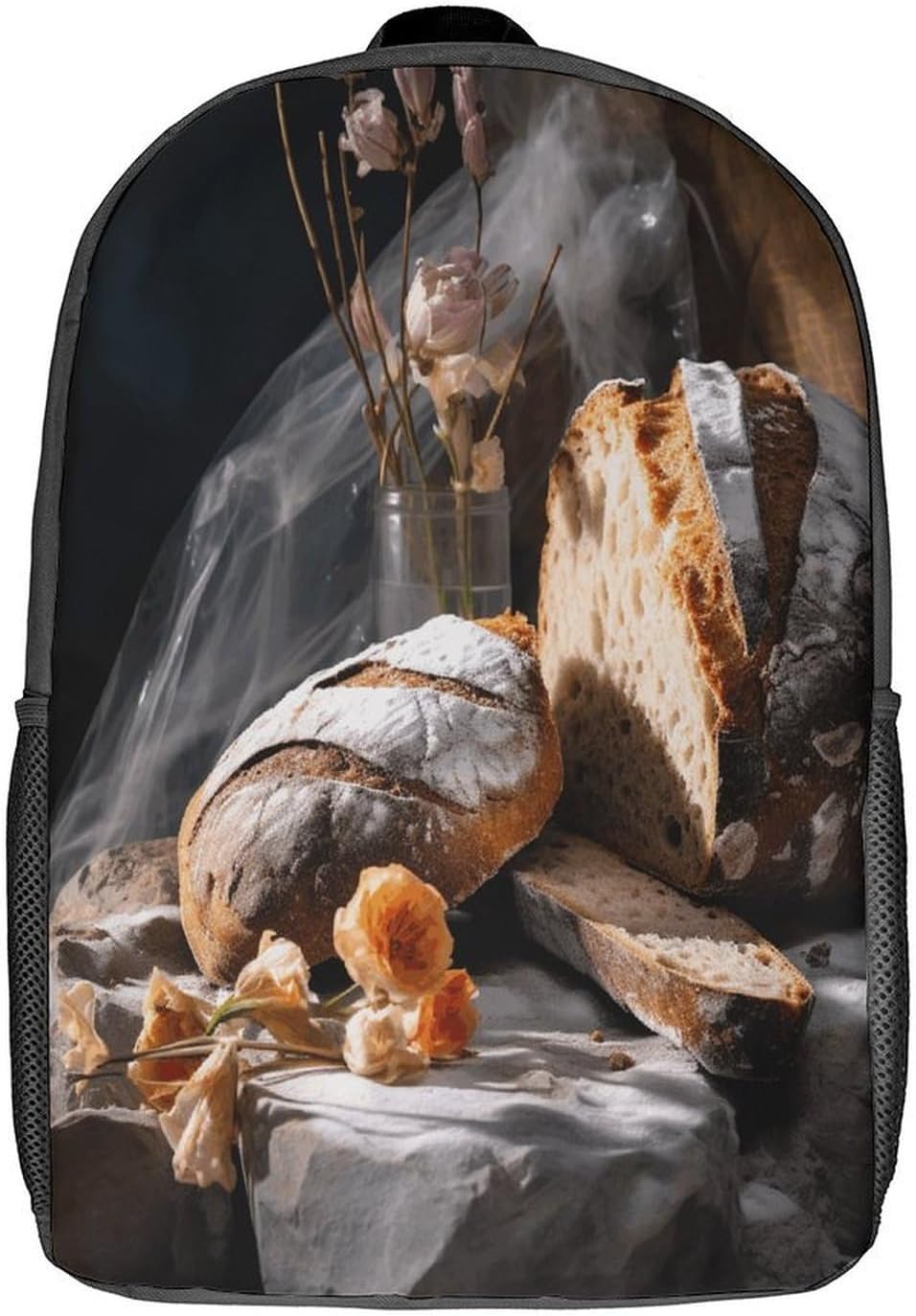 AJmores Backpack Backpack Backpack Backpack Bread in Bakery Printed Bulk Laptop Lightweight Travel