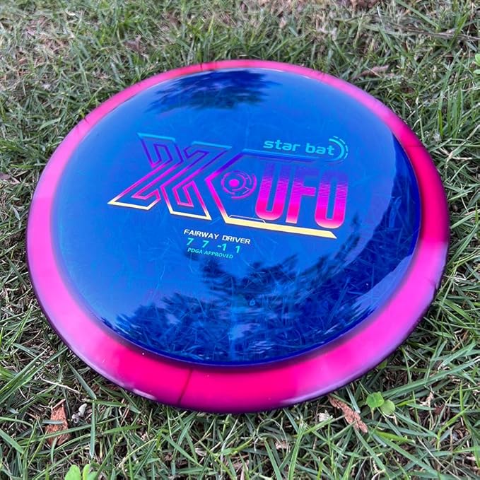 X-UFO Disc Golf Starter Set - 3 Piece Professional Disc Golf Set for Beginners, Lightweight & Portable, Putter Driver Midrange 170g-173g