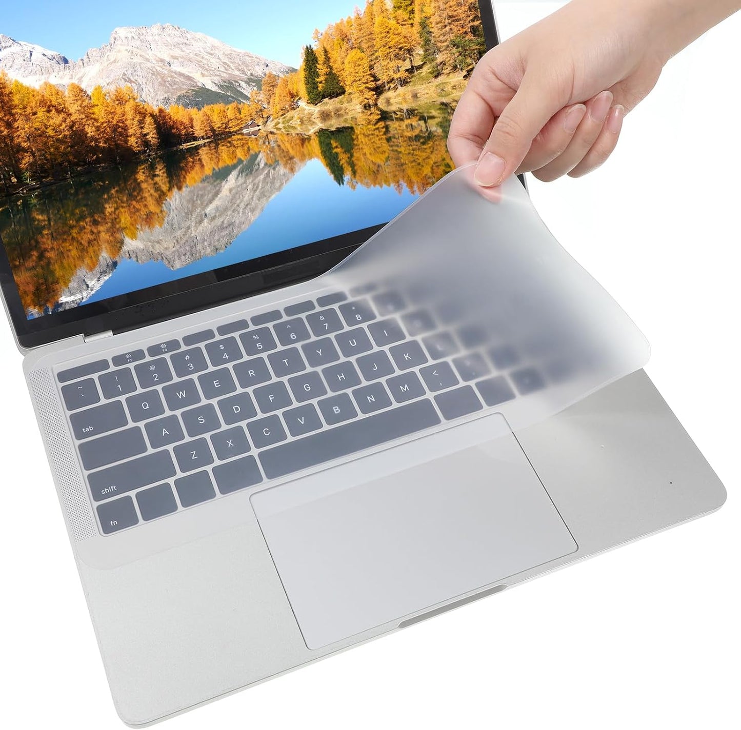 Qulkws 13" 14" Skin Universal Keyboard Cover Protector Skin Ultra Thin Keyboards Covers Protector Silicone Keyboards