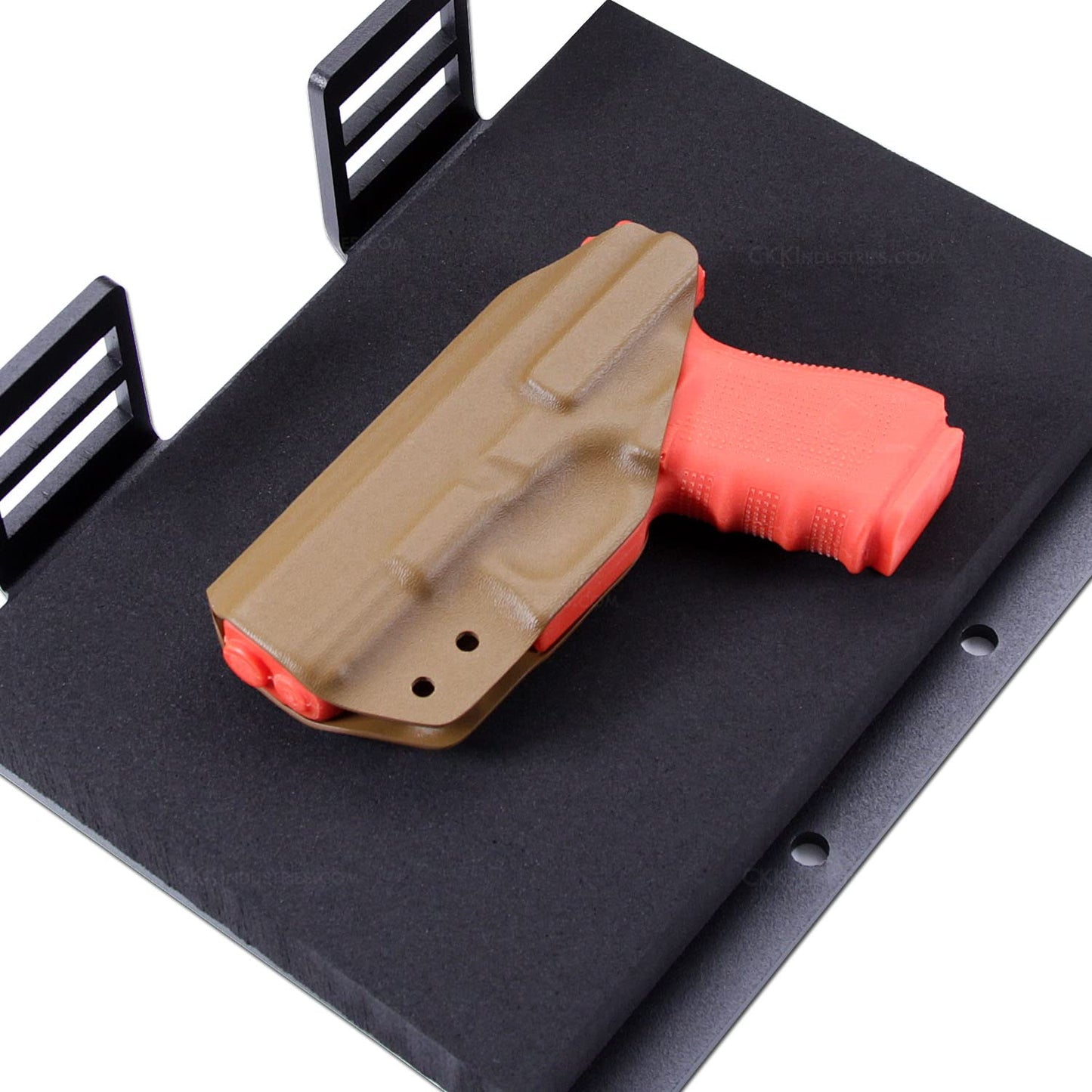 KYDEX Thermoform Sheet + Kydex Holster Molding Press Bundle - (0.080 Thickness) - (8in x 12in Sheets) - (Bubblegum) - (2 Pack) - for DIY Kydex Holster Making
