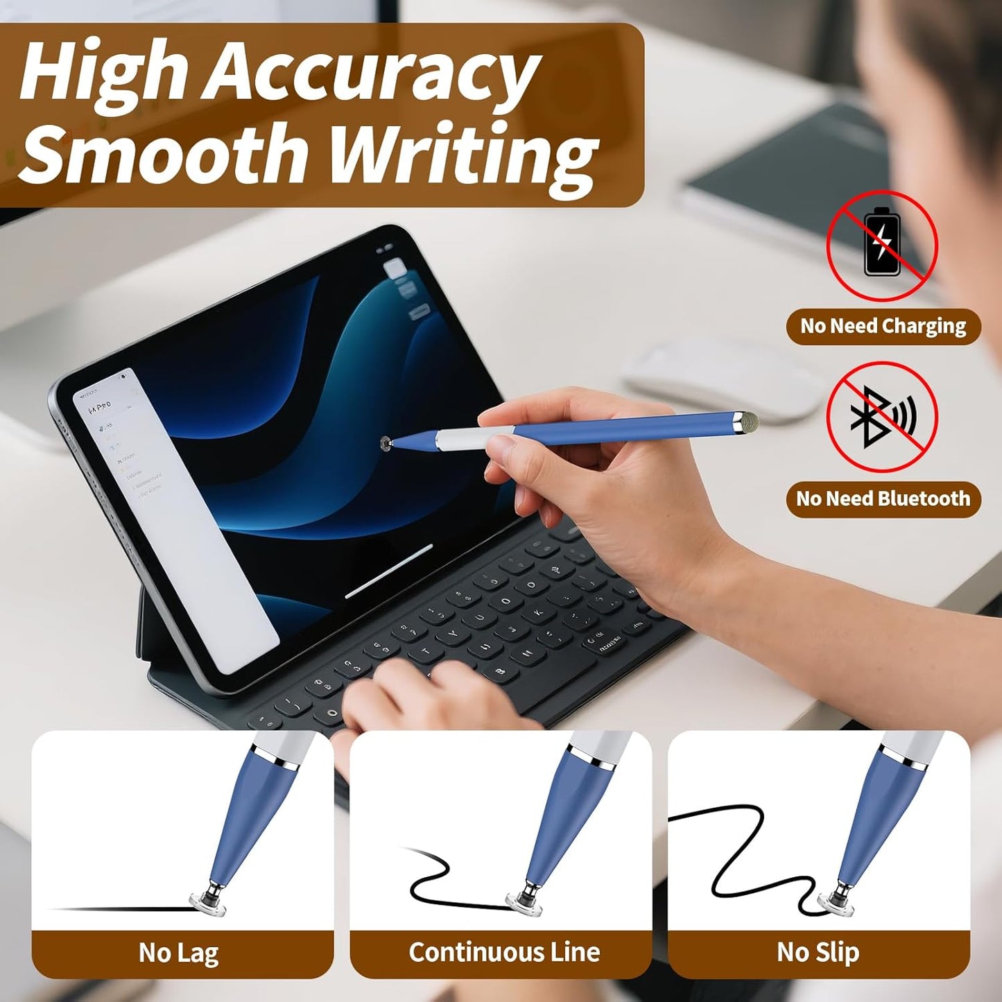 Bopomofo Touchscreen,5 2-in-1 Screens(9 3 Stylus Pen for PCS Magnetic Stylus Pen High Sensitivity & Precision