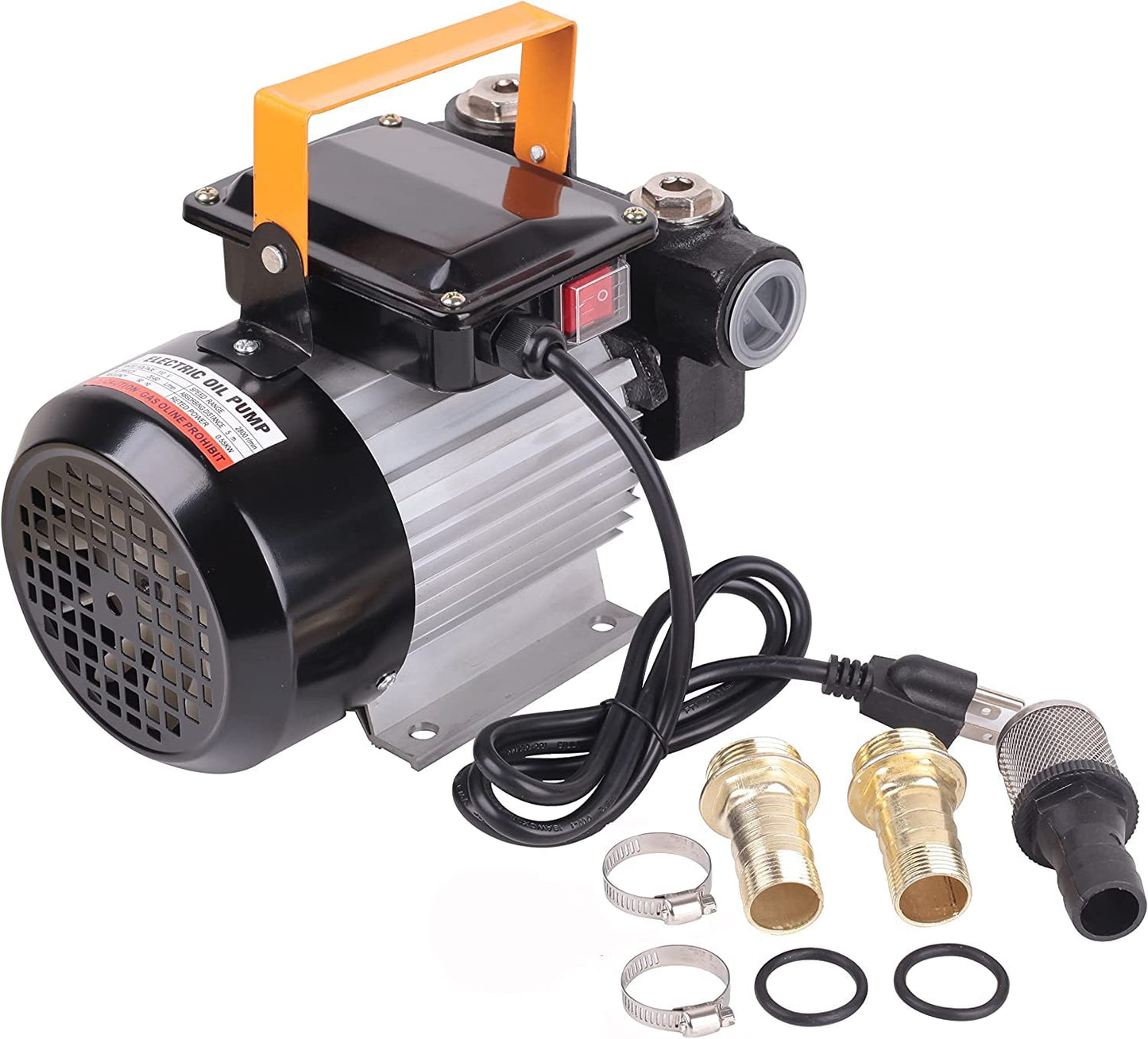 Trupow 110V AC 16GPM Electric Self-Priming Diesel Kerosene Biodiesel Oil Fuel Transfer Pump
