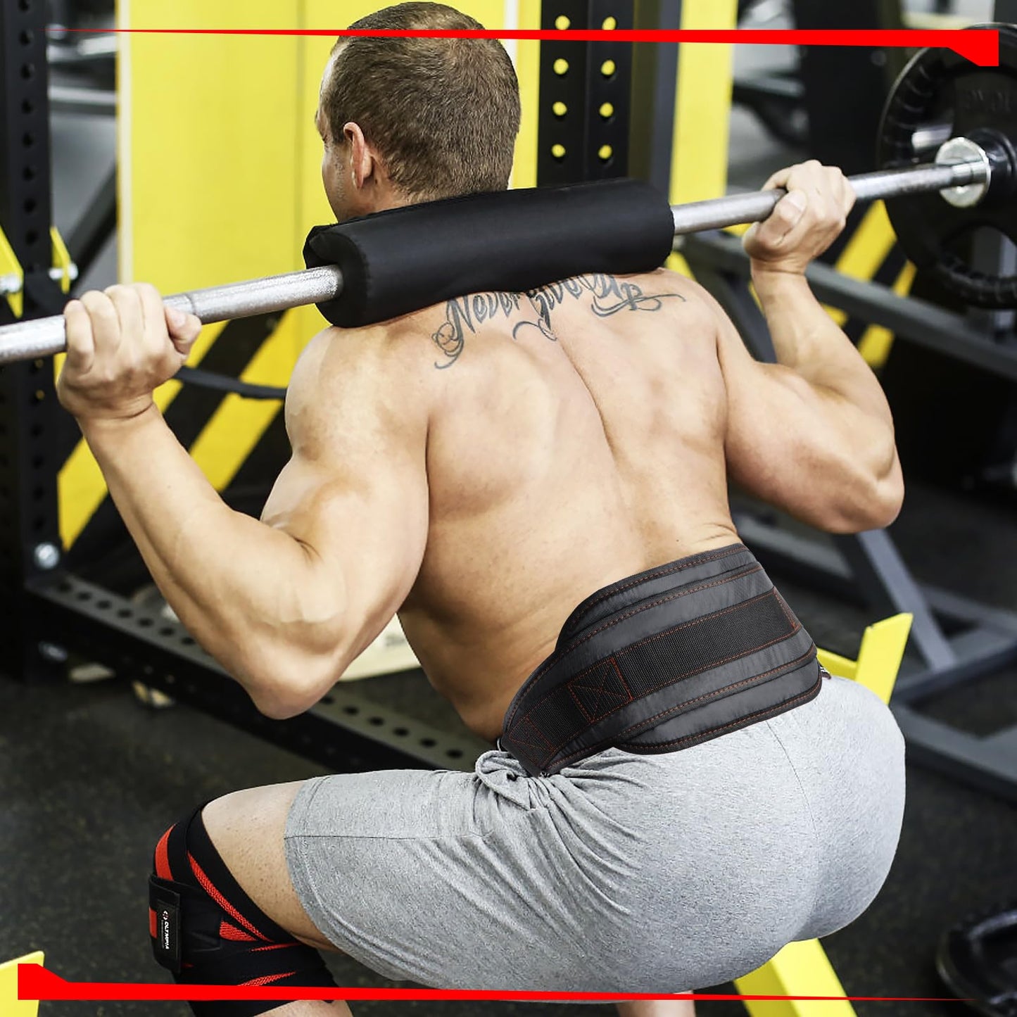 Leesvilary Fitness Dip Belt with Chain for Weight lifting, Dipping Pull Up Belt, Dip Belt Leather Attachment, Powerlifting, and Bodybuilding Workouts Belts, Comfortable Waist Support for Men & Women
