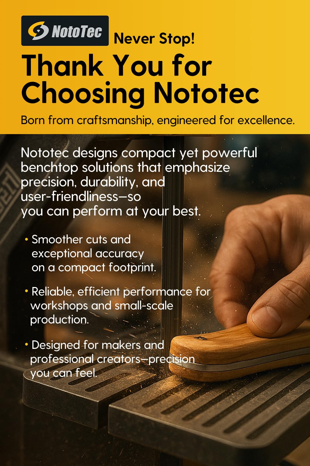 NotoTec Rolling Planer Stand / Planer Cart with Pedal-Activated Wheels & Locking Base, Heavy-Duty Steel Work Stand, 380 lb Capacity, Mobile Stand for Benchtop Planers, Jointers, Bandsaws & Drill Press | 29206U01