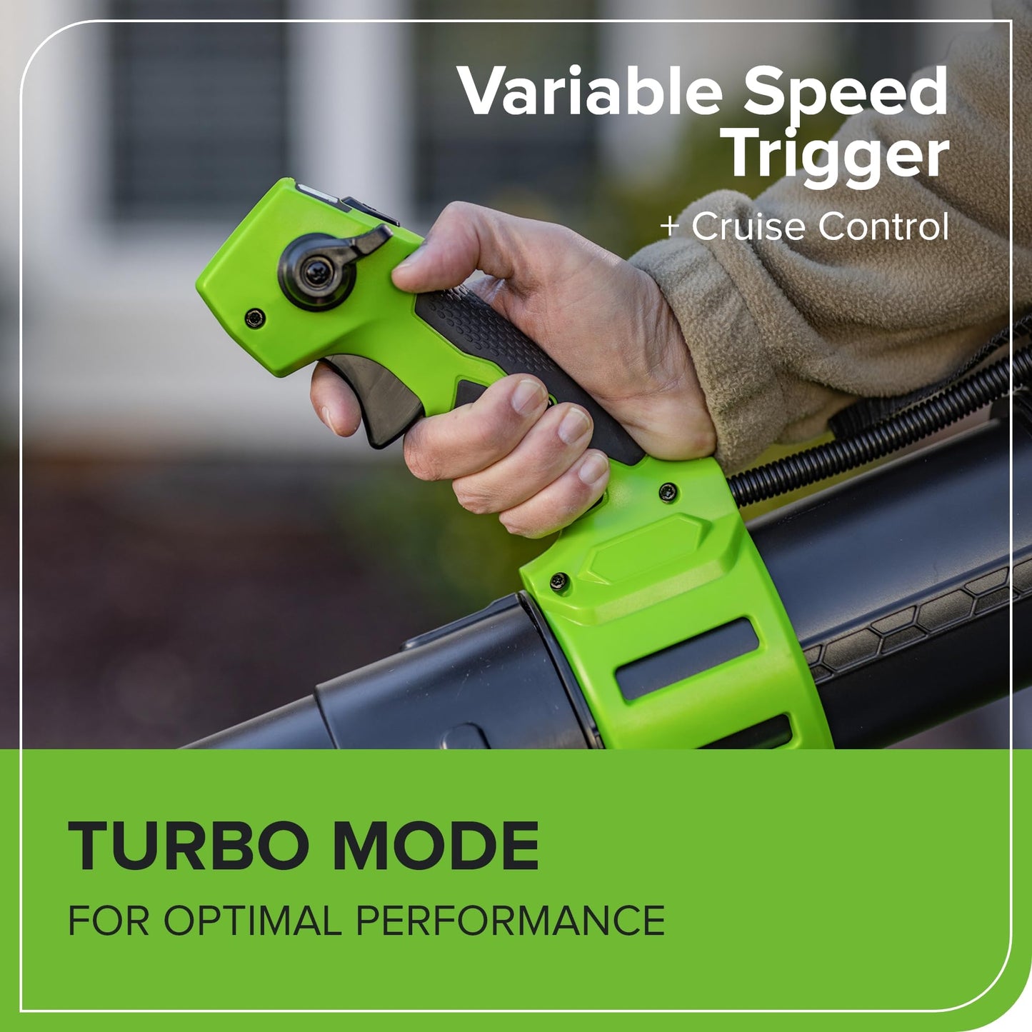 Greenworks 40V (710 CFM / 175 MPH) Brushless Backpack Blower, High Power for Wet Leaves, Heavy Debris, Gravel and Driveway Snow, Includes (2) 5.0Ah HP Batteries & 4A Dual Charger
