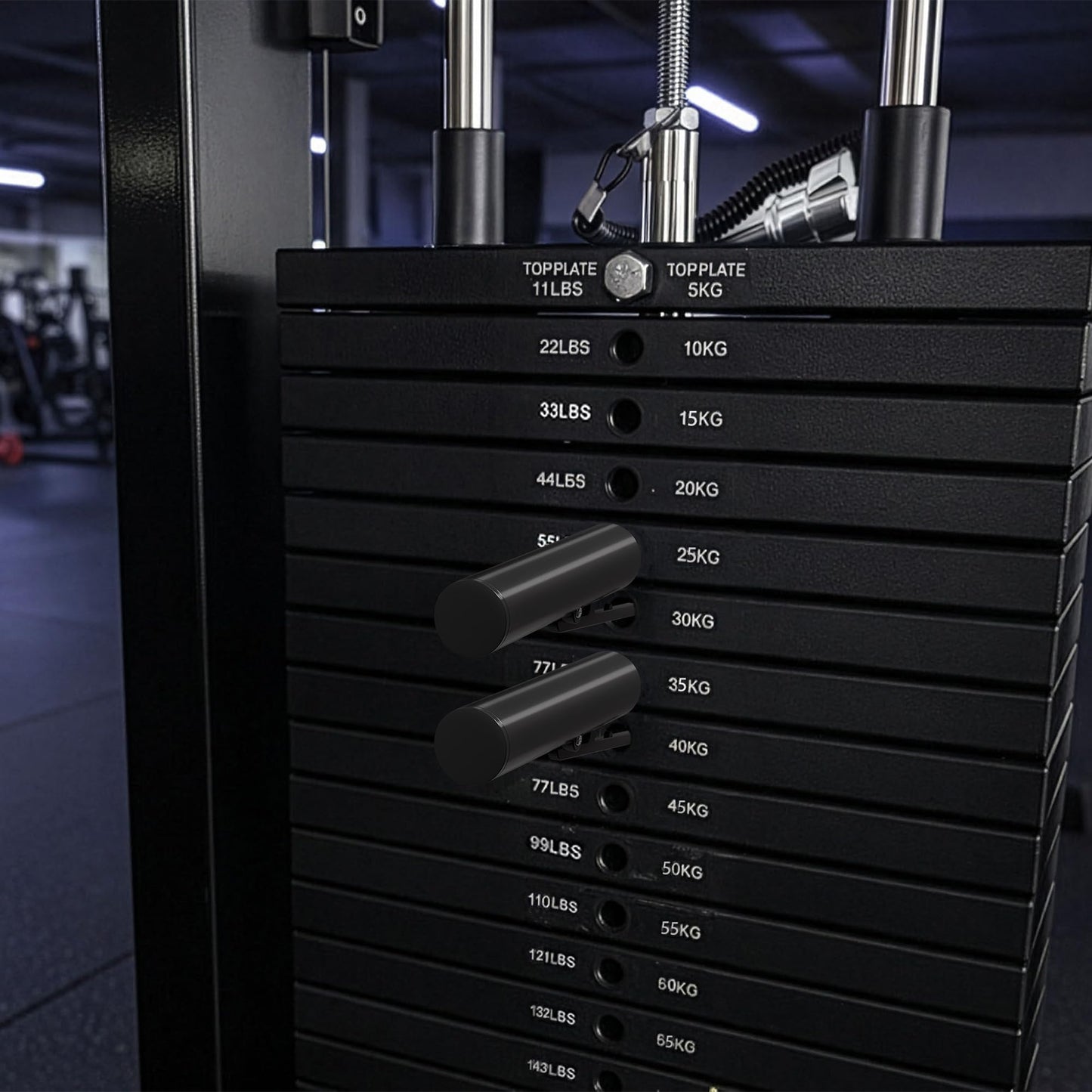 AMWBSR Upgraded Drop Set Pins for Gym - Quick Release Weight Stack Pins for Gym Strength Training Equipment Accessories, Easy Transition to Lower Weights for More Reps, Universal Fit