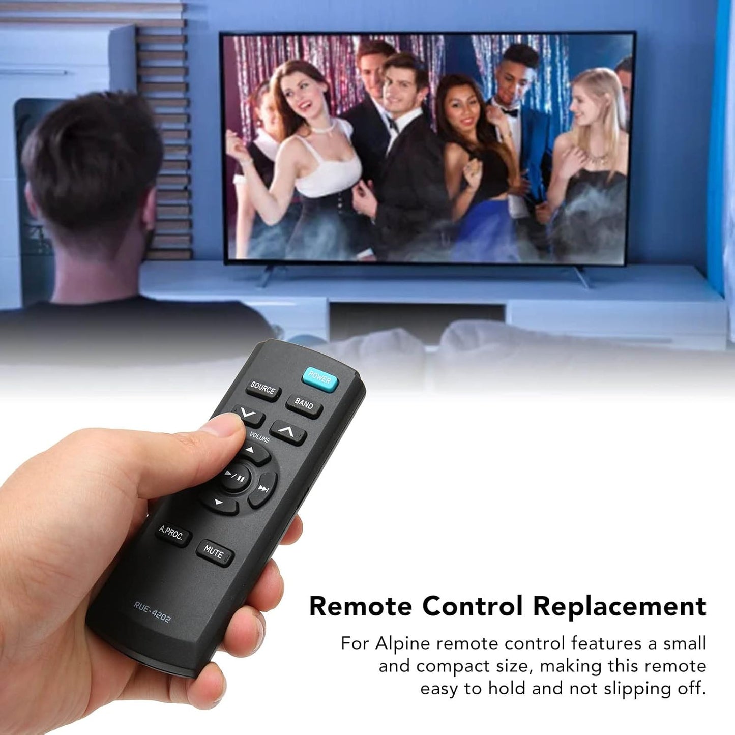 ciciglow 4202 124SXM, 175BT, 73BT, 143BT, 190R, D300R, 164BT, 172BT, Alpine Remote Control, RUE Replacement - for CDE