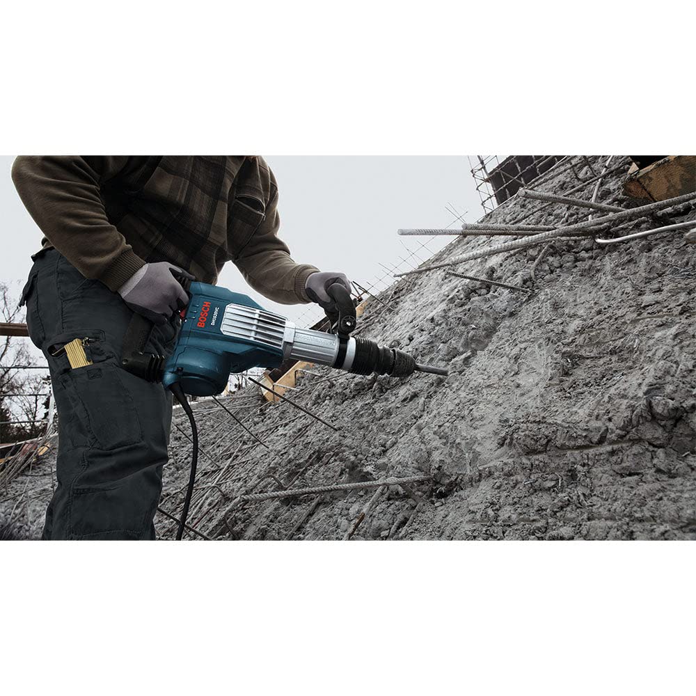BOSCH DH1020VC Inline 15 Amp SDS-Max Demolition Hammer with Vibration Control