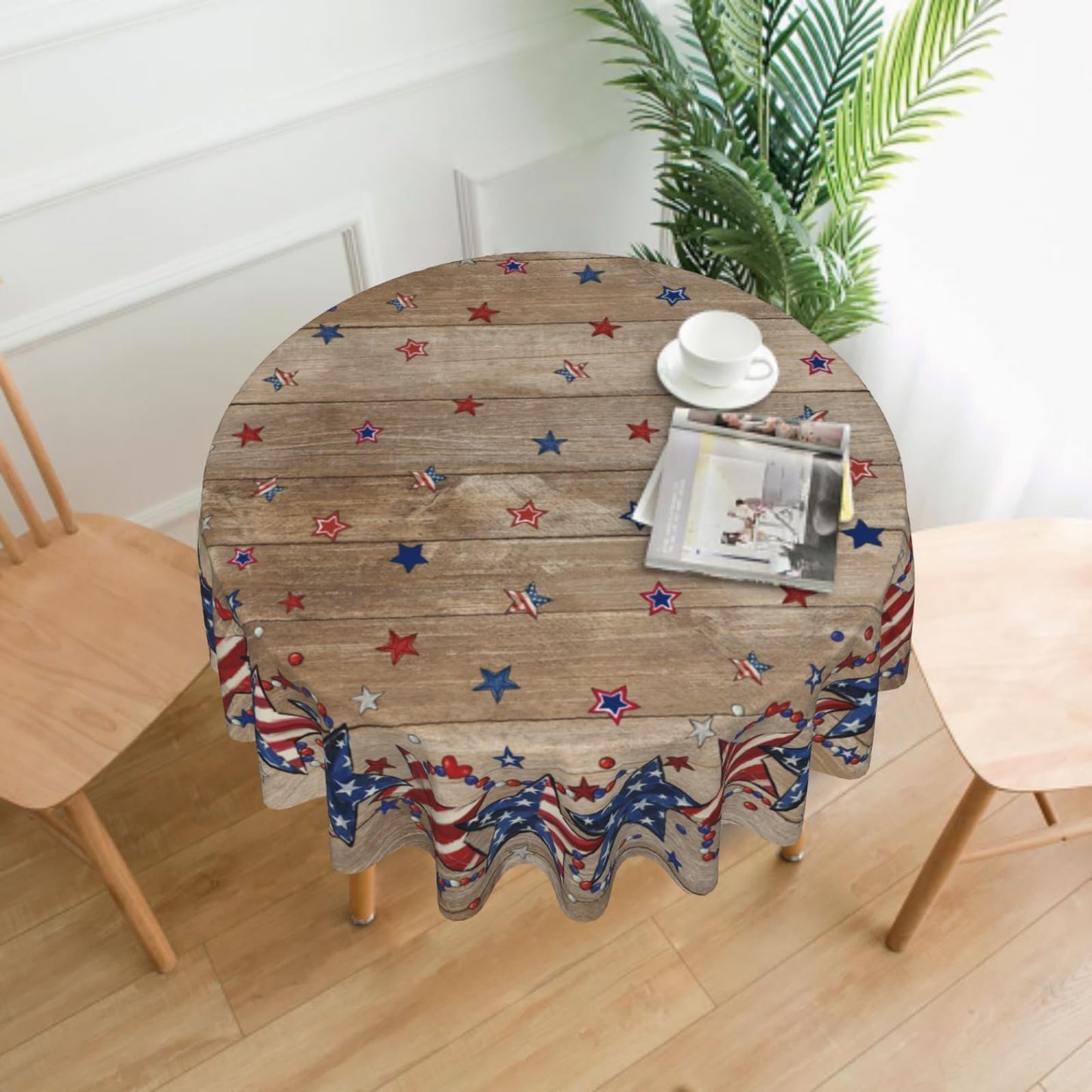 Lvhompro Fall Tablecloth 60 Inch Round Autumn Orange White Pumpkins Festival Table Cloth Water-Resistant Spill-Proof Washable Fabric Tablecover for Kitchen Dining Party Picnic Indoor Outdoor