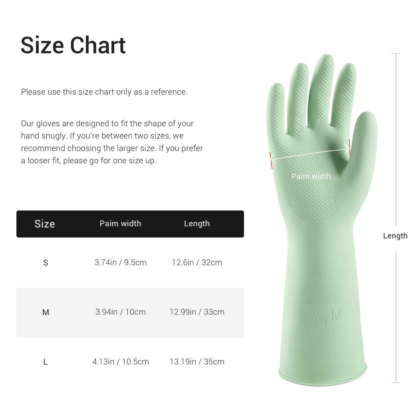 ThxToms 4 Pairs Reusable Rubber Gloves, 13" Natural Latex, 10mil Thick Heavy Duty Dishwashing & Cleaning Gloves, Non-Slip Grip, Multi-Color, Ideal for Kitchen, Bathroom, Car, & Garden Cleaning, Medium
