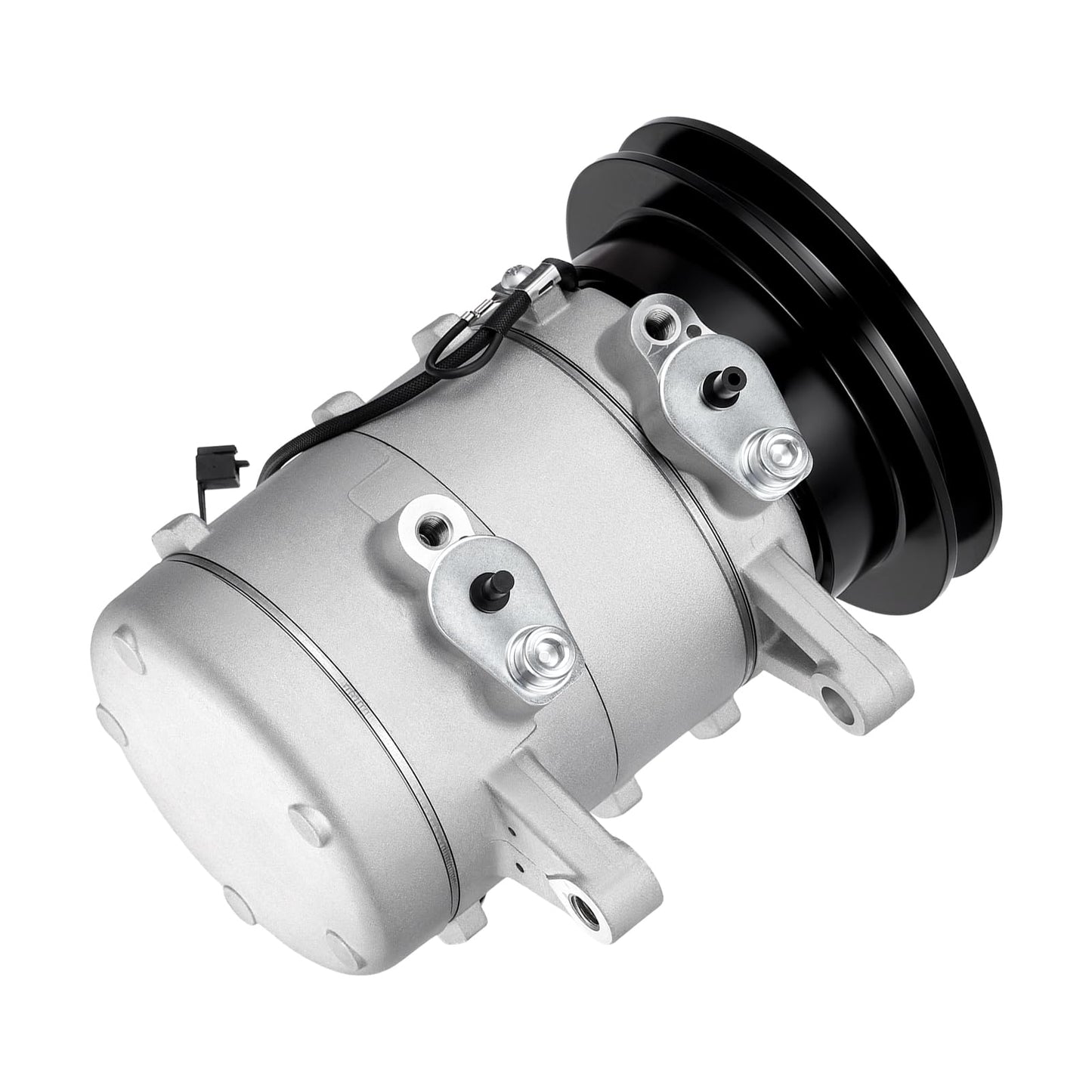 SYKRSS 68455 Air Conditioning A/C Compressor with Clutch Compatible with Nissan Frontier 1998-2004 2.4L L4, Compatible with Nissan Xterra 2000-2004 2.4L L4 GAS