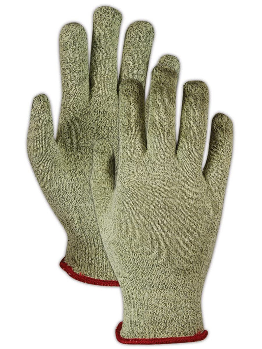 MAGID AX110-10 Cut Master Aramax XT AX110 Lightweight High Density Gloves, Cut Level 4, Size 10, Green (Pack of 12)