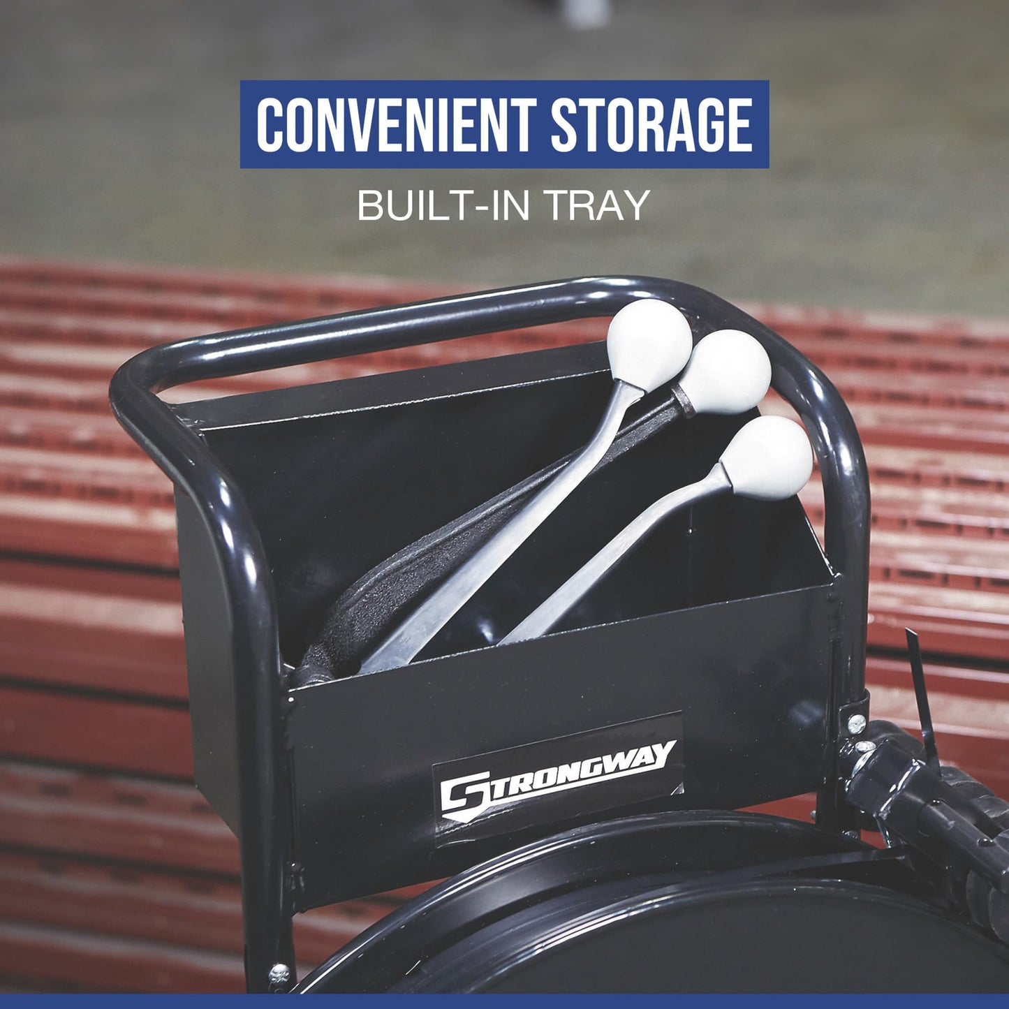 Strongway Poly and Steel Strapping Cart