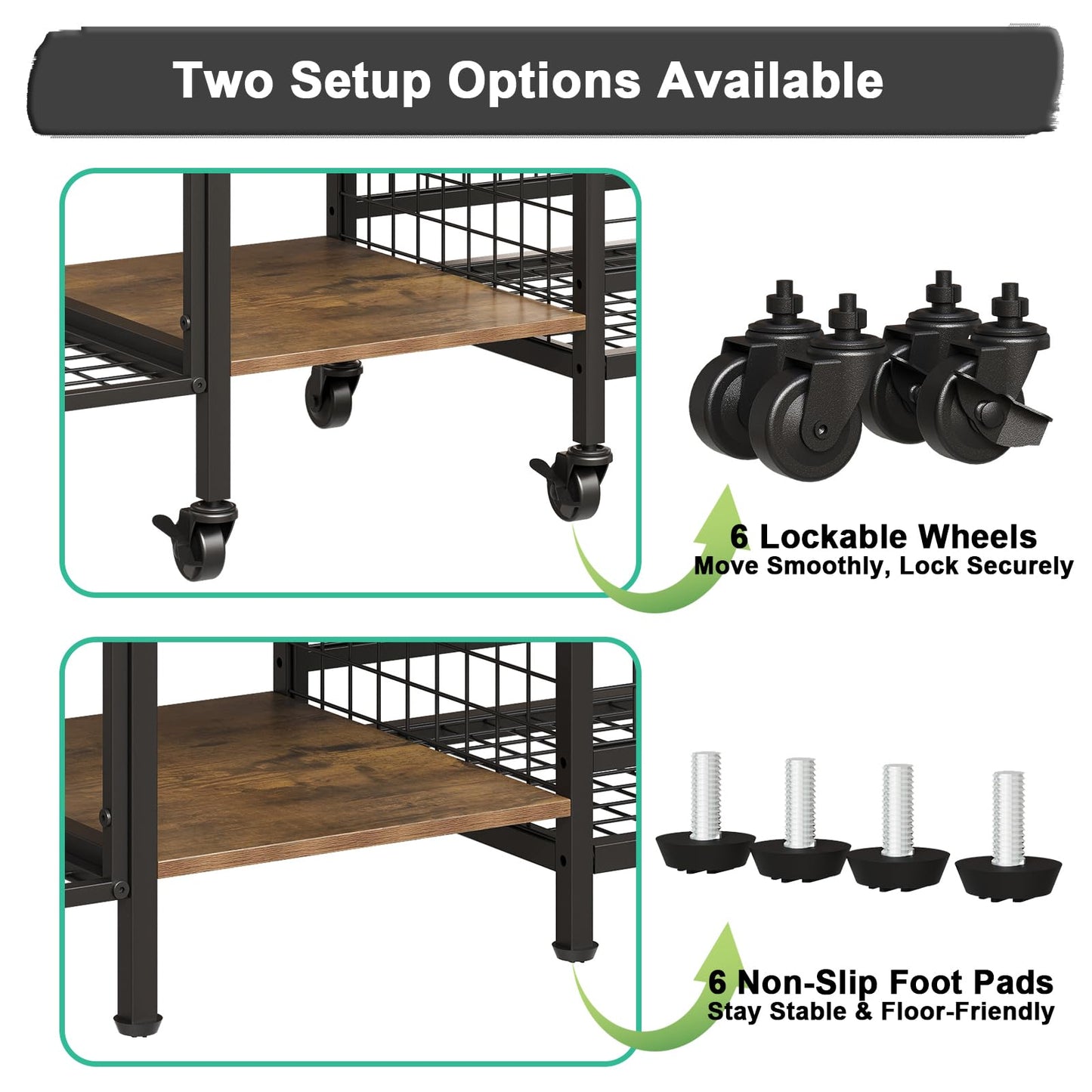 3-Tier Dumbbell Rack Stand Only - Adjustable Weight Rack for Home Gym, Heavy-Duty Weight Stand With Hooks for Dumbbells Kettlebells Foam Roller Yoga Mats Workout Equipment Storage Organizer