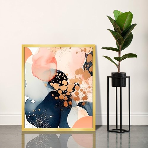 LaVie Home 20x24 Gold Picture Frame - HD Plexiglass Wall Display for Vertical/Horizontal Use