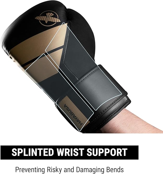 Hayabusa S4 PU Leather Boxing Gloves for Men, Women & Kids, 10oz, 12oz, 14oz, 16oz, Training, Sparring, Kickboxing, Fighting Sports, Taekwondo, MMA, Muay Thai & Arts