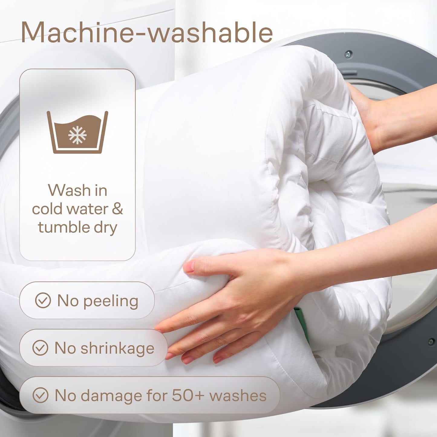 Ultra Soft Twin Mattress Topper - Cloud-Like Comfort for Back Support - Breathable Cooling Material, White