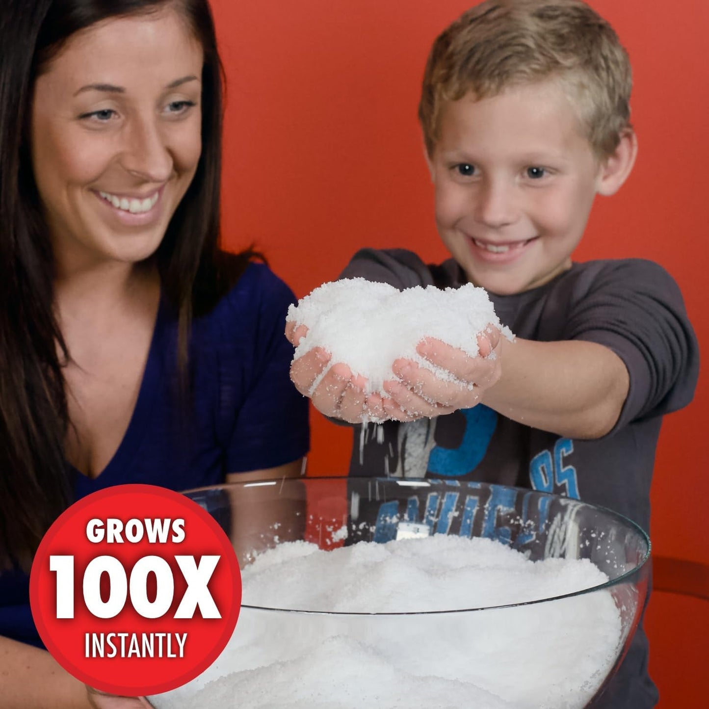 Snow in Seconds Instant Snow - 3 Pack of Artificial Snow | Makes 1 Gallon of Fake Snow Each