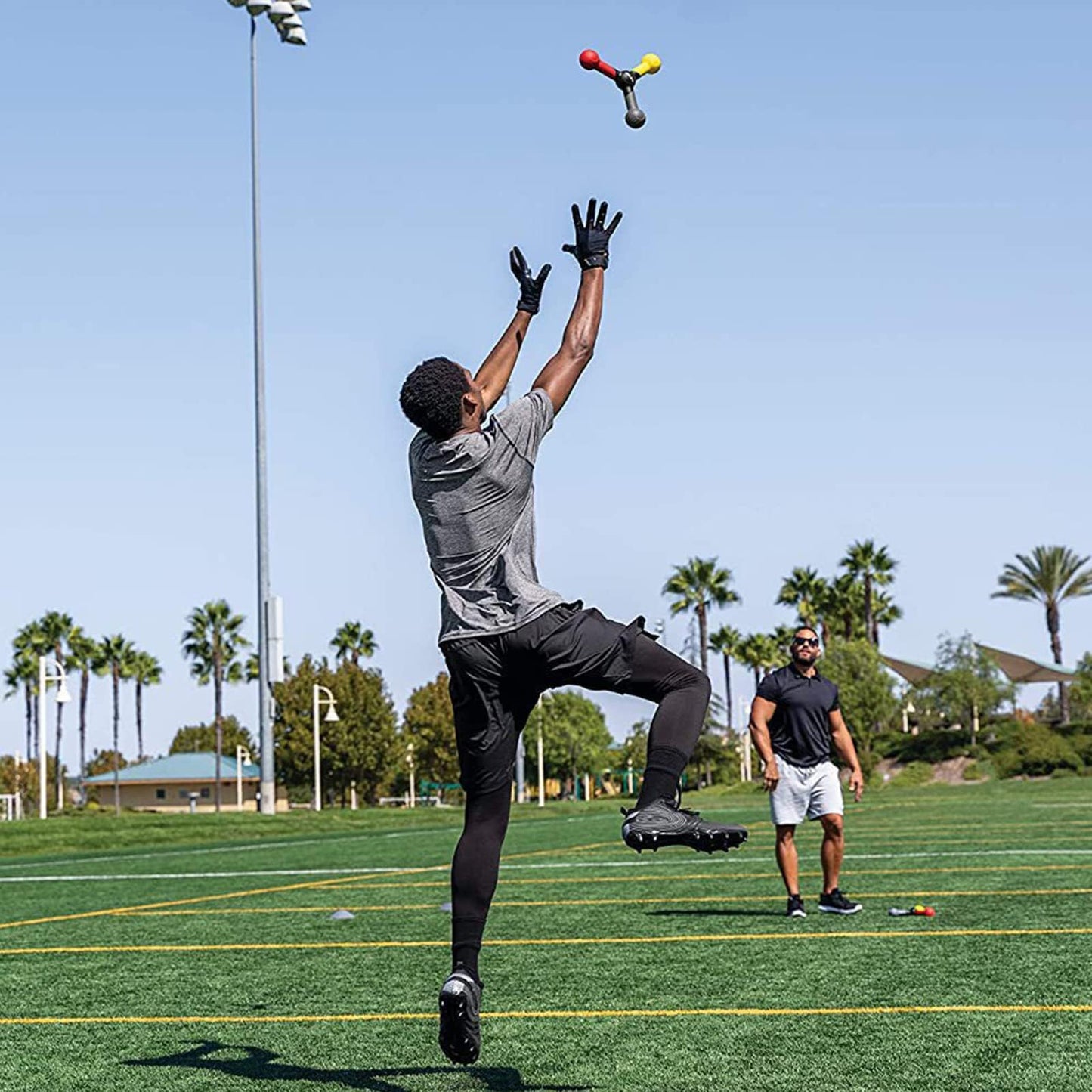 MUSKULO MONSTRO 2PCs Reaction Catch Trainer - Professional Hand-Eye Coordination & Speed Training Tool for Athletes - Reactive Agility Reflex Trainer for Baseball, Basketball, Boxing & Goalkeepers