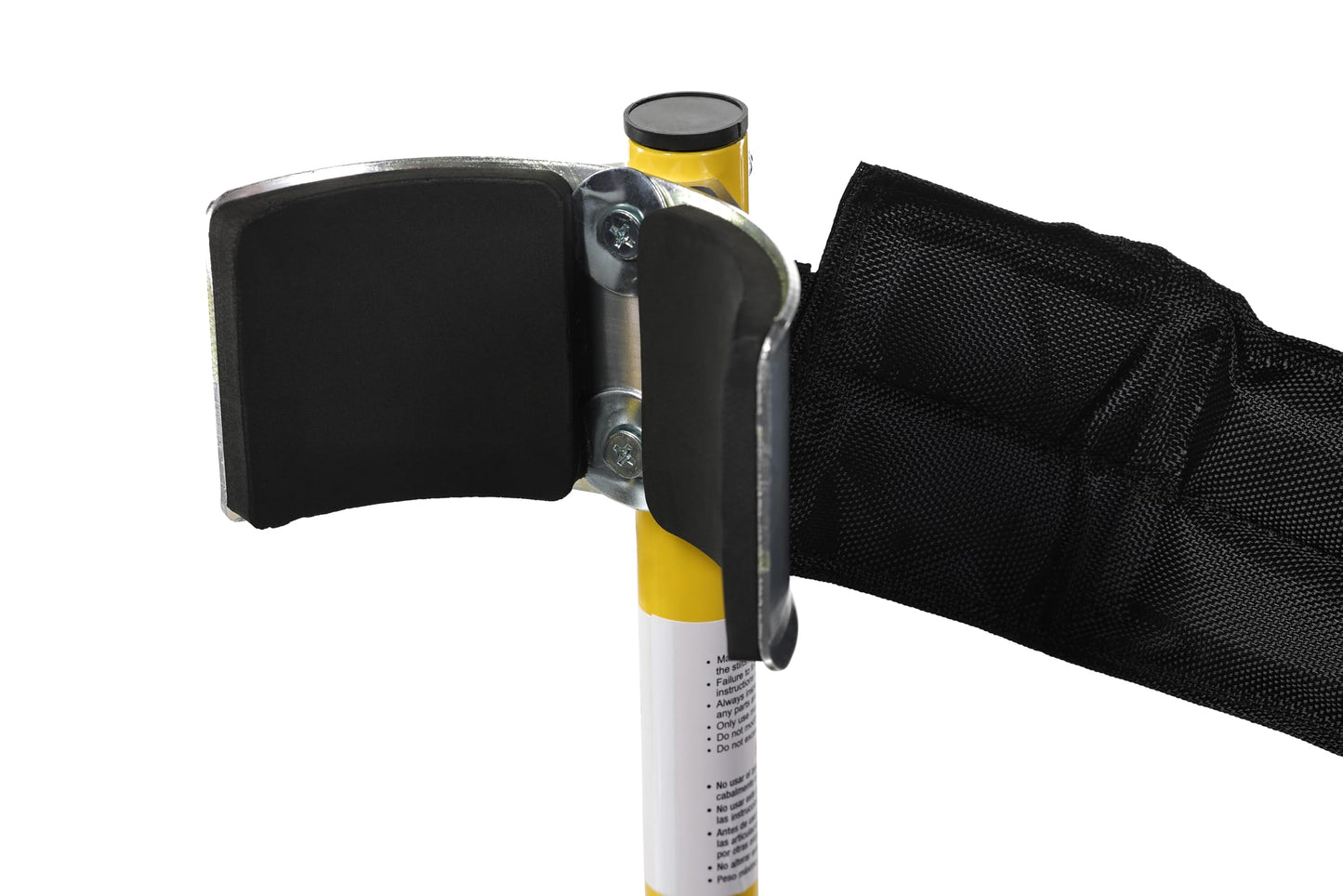 ToolPro Professional Grade Adjustable Drywall Stilts - for Drywall Installation, Painting, and More. Soft Strap Bands to Reduce Soreness and Smoother use (24-40 in., Magnesium)