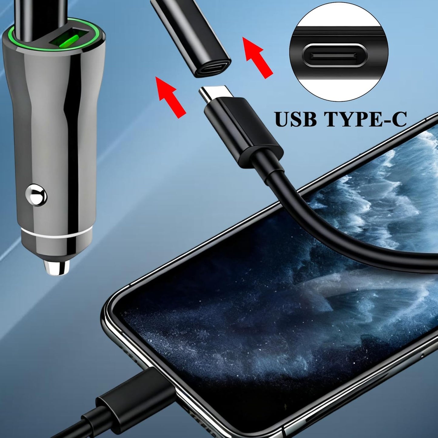 2 Cable,5V 3A 22AWG 2 Repair-0.5M/1.64FT (2PCS) USB Type-C Pin Bare Wire USB C Male Plug to Pin Open End Pigtail