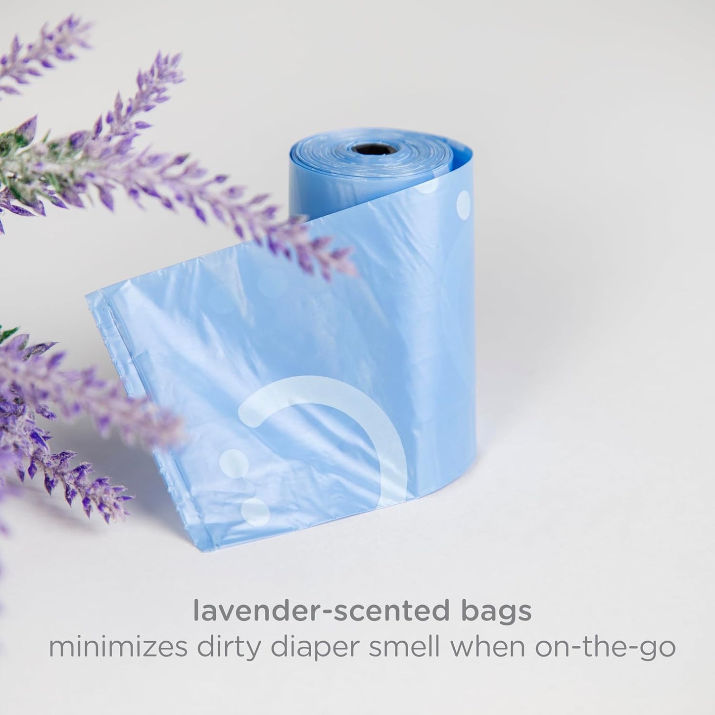 Ubbi On-the-Go Diapering Refill Bags - Lavender Scented Value Pack of 36 for Baby Essentials