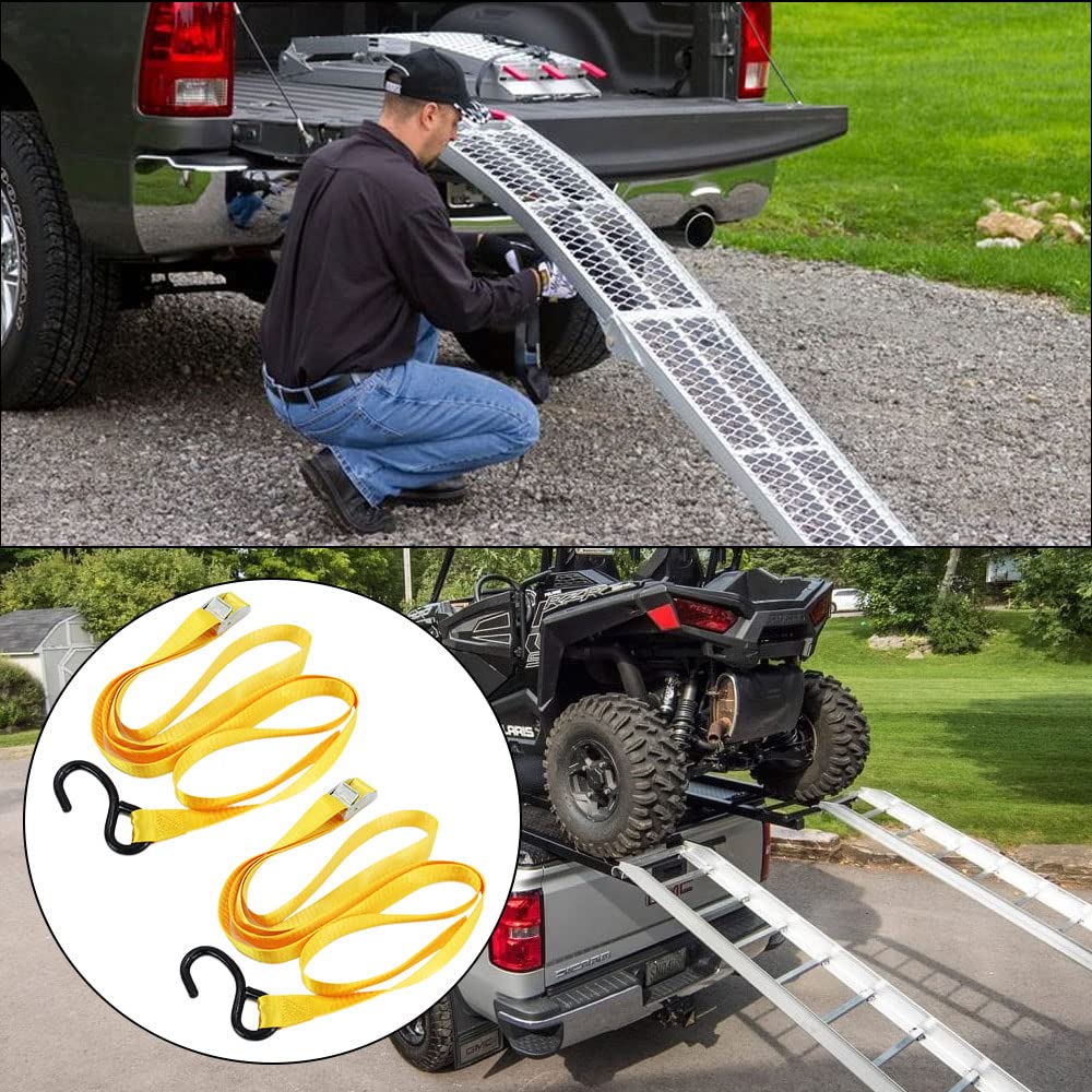 scottchen PRO Replacement Ramp Safety Strap for ATV Loading 2pack