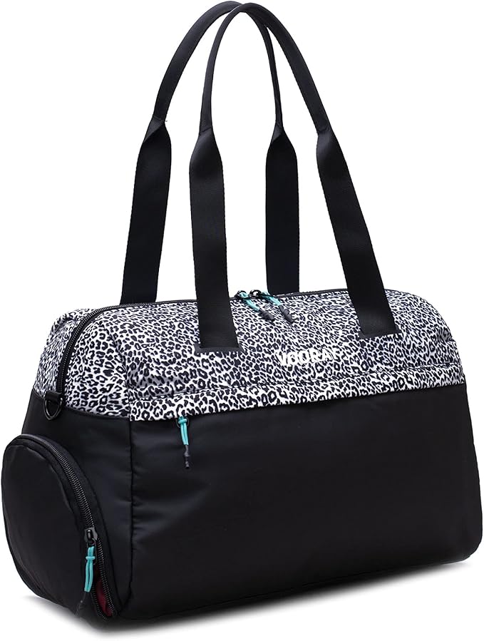 Vooray 25L Trainer Duffel Bag – Lightweight Travel Bag, Sports Gym Bag for Women and Men with Shoe Pocket, Weekender Bag for Overnight, Football, Traveling - Hospital Bag, Workout Bag