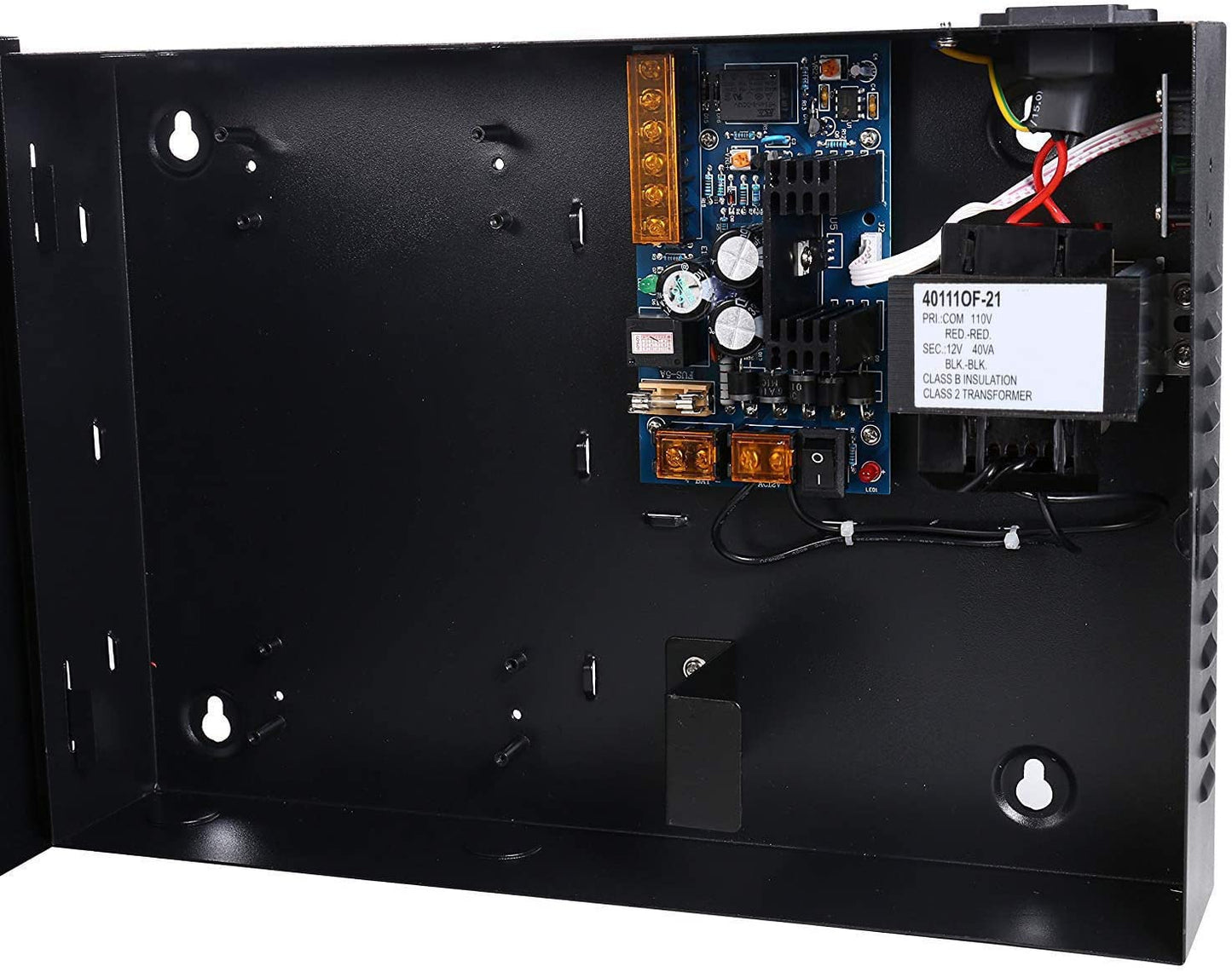 UHPPOTE Commercial Grade Four Door Security Access Control Panel Including Power Supply with Backup Battery Link