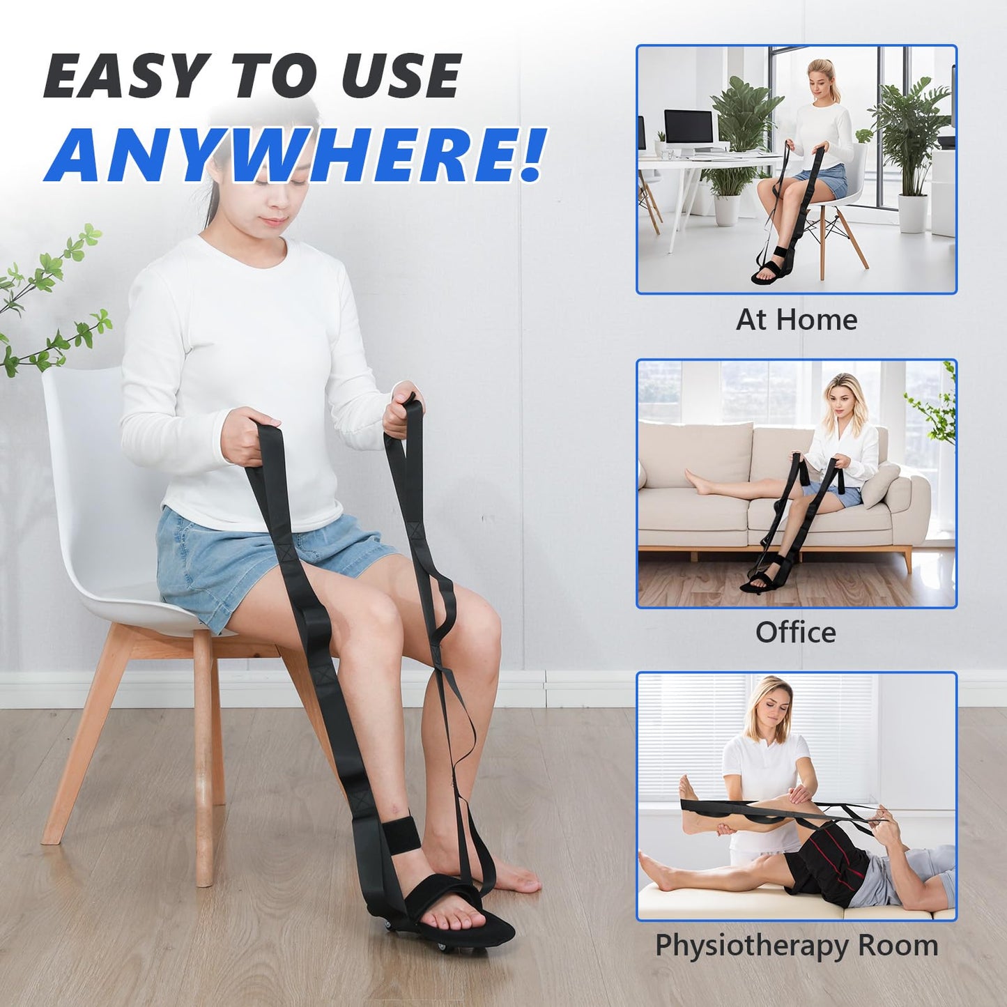 JFMkaer Knee Replacement Recovery Aids After Surgery - Multifunctional Knee Glider Rehabilitation Equipment, Improve Mobility and Flexibility - Physical Therapy 2025 Design