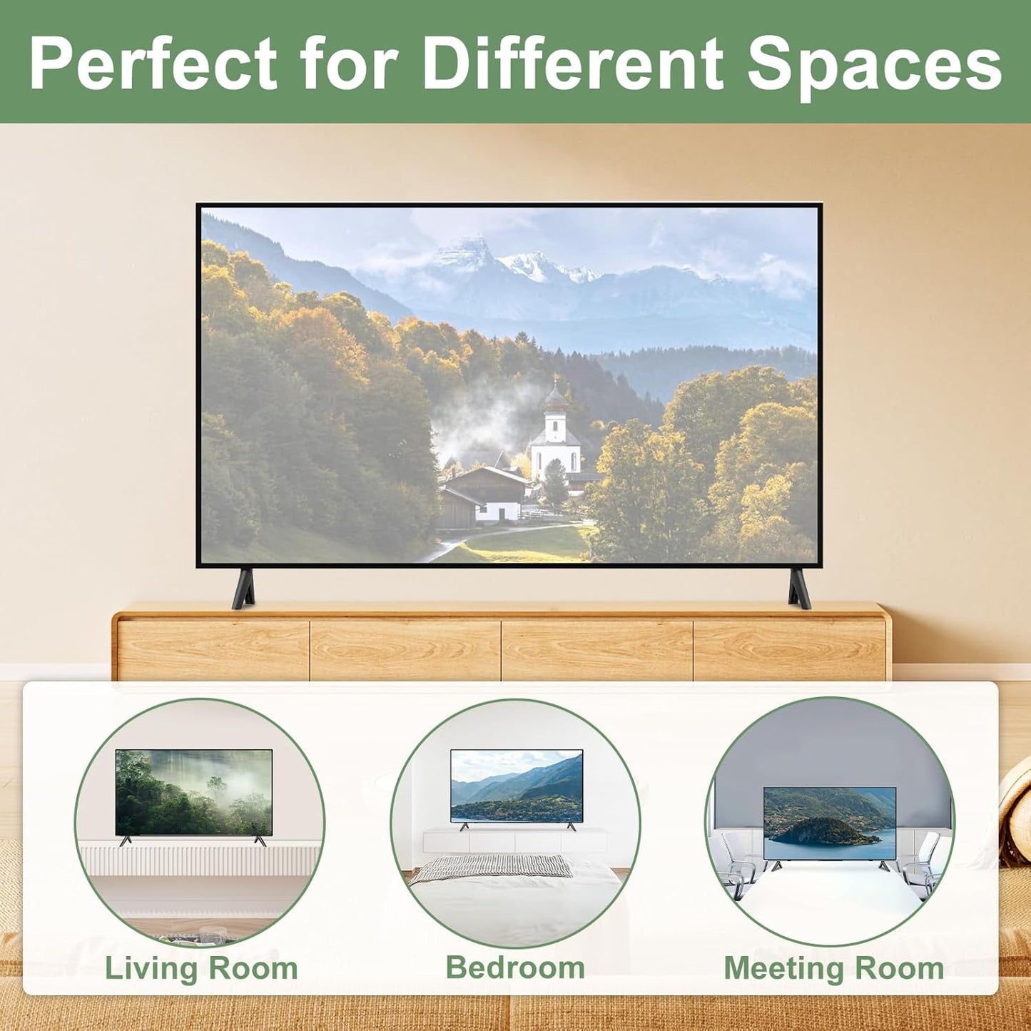 40H5590F 40H4F 40H3F9 40H4030F1 43H4F 43H4030F 43H4030F1 Set, TV Stand Legs for Hisense TV Legs, for Hisense TV TV