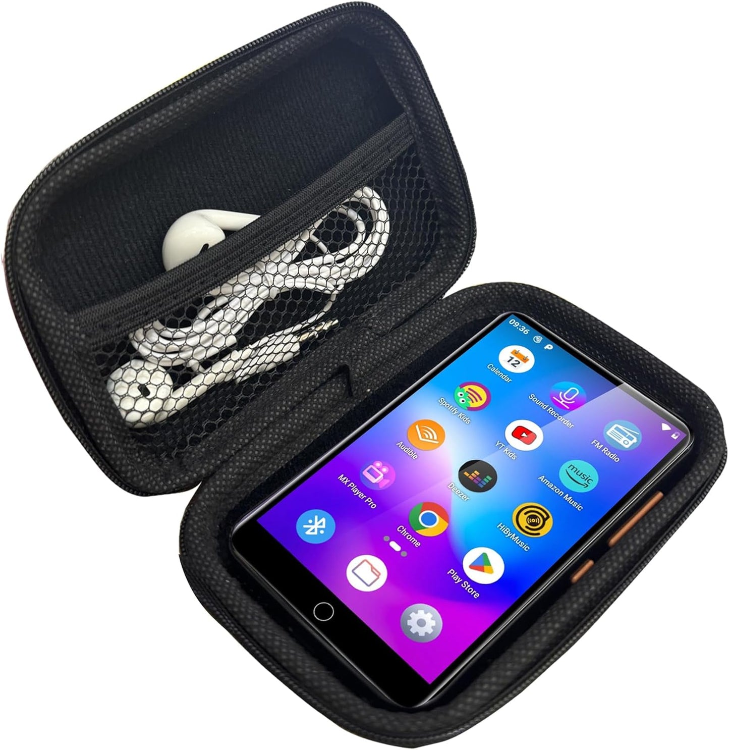 Lamshaw MP3 M31, M32 4 Inch MP3 Compatible with Fanvace Player Case, Hard Shell Travel and Storage Case Carrying Case