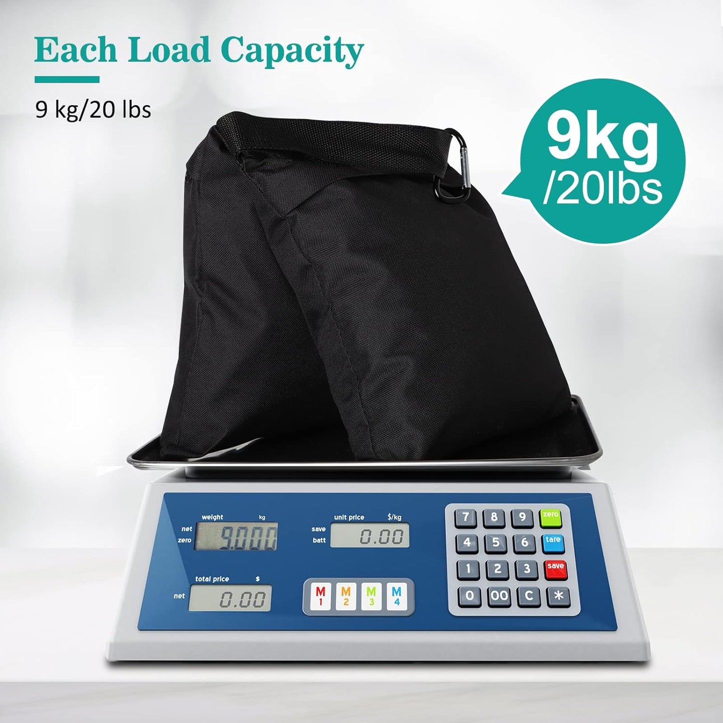 2 Packs Sandbags Weight Bags for Light Stand Photography Video Support, Heavy Duty Saddlebags for Backdrop Stand, Photo